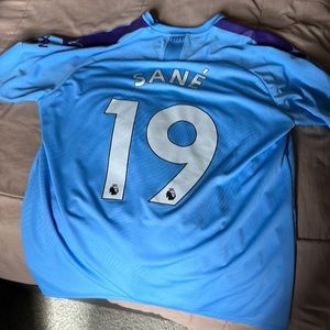 Sane Manchester City Jersey Mens Size XL